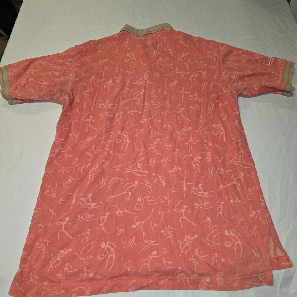 Vintage XIII Jeux Pan Am Games Winnipeg '99 Athletes Wear Trimark Polo Shirt M - Picture 5 of 6